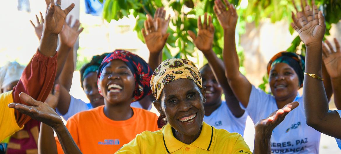 ONU Mulheres investe na participação feminina para construção da paz em Moçambique