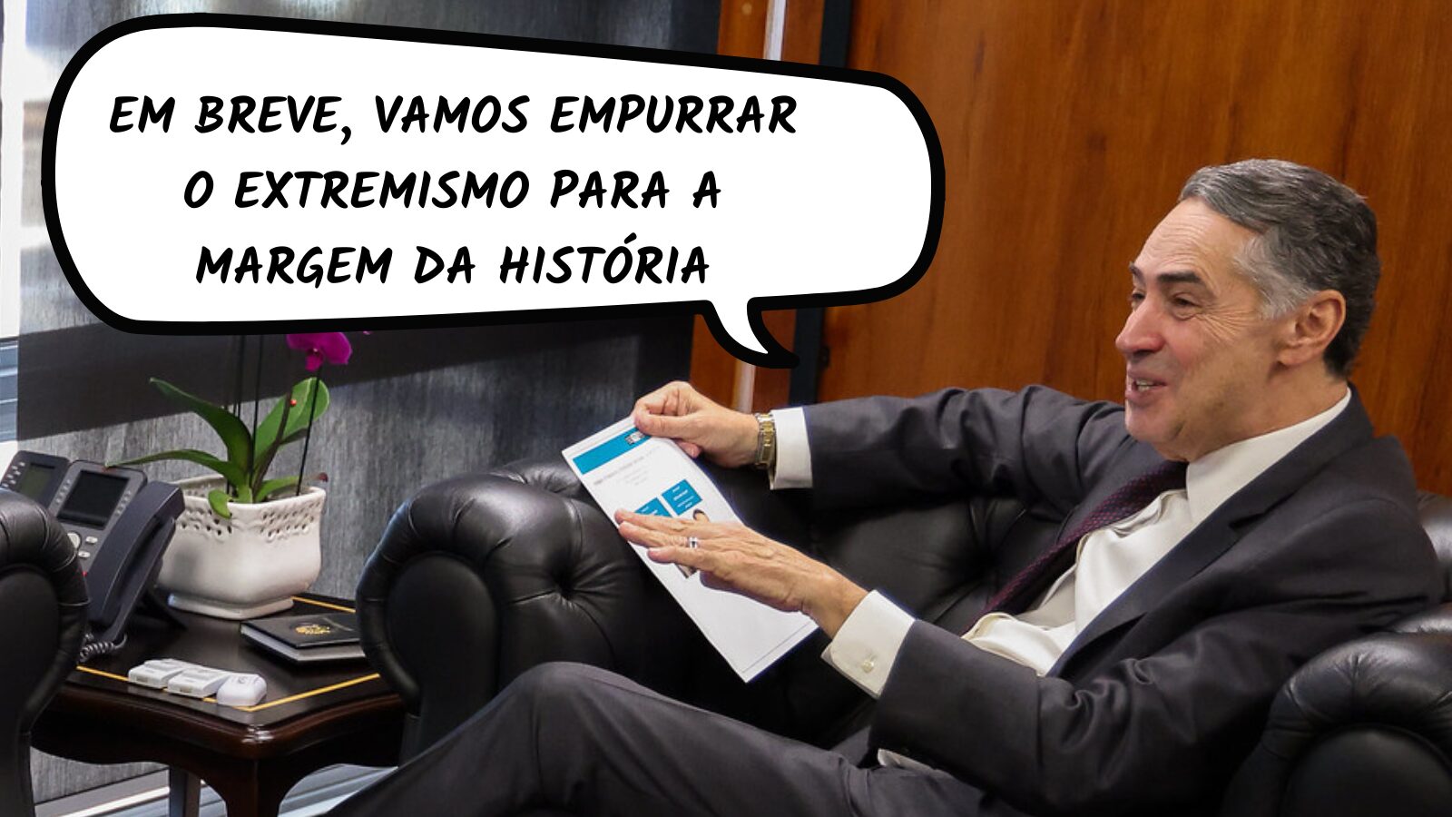 Frases da Semana: “Em breve, vamos empurrar o extremismo para a margem da história”