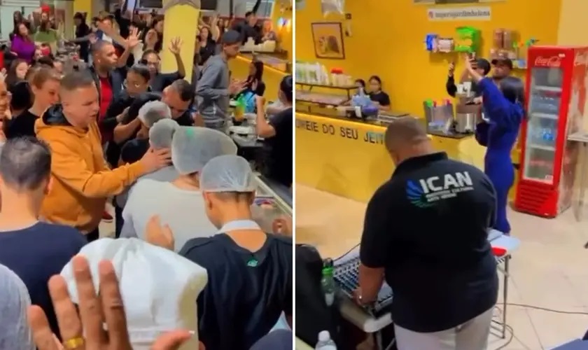 Pizza para falar de Deus? Restaurante viraliza com evangelismo e culto para clientes