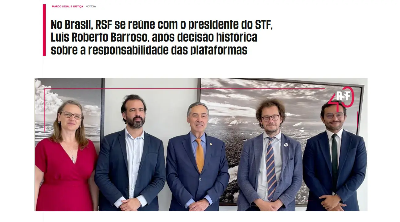 Como a Repórteres Sem Fronteiras se transformou em um braço da esquerda global 