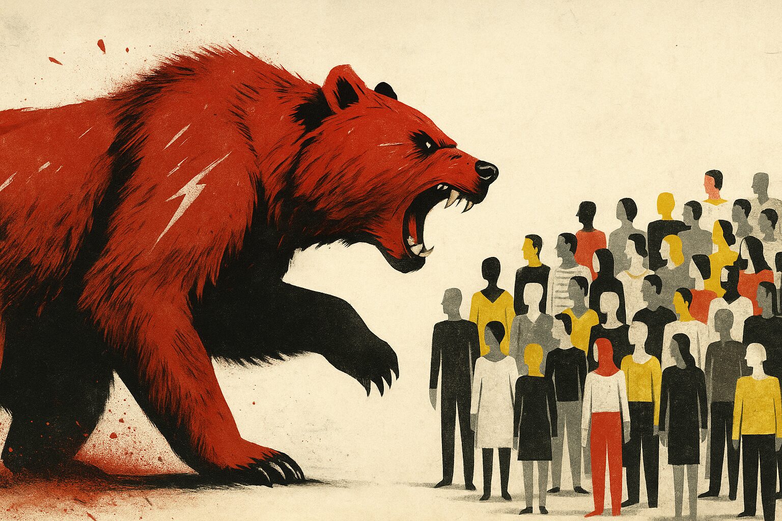 O teatro dos predadores: por que a Rússia exportou seu caos para a Ucrânia