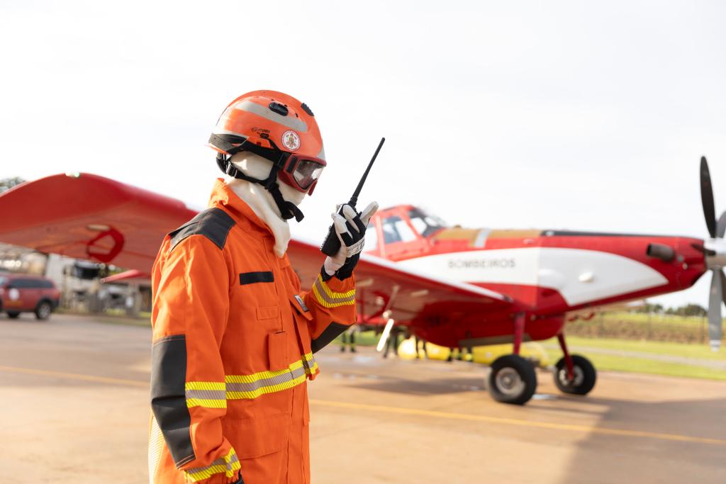 Corpo de Bombeiros combate 6 incêndios florestais