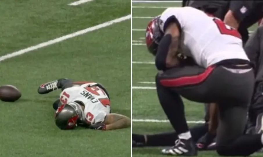 Jogador da NFL se lesiona em campo e colega ora de joelhos por recuperação