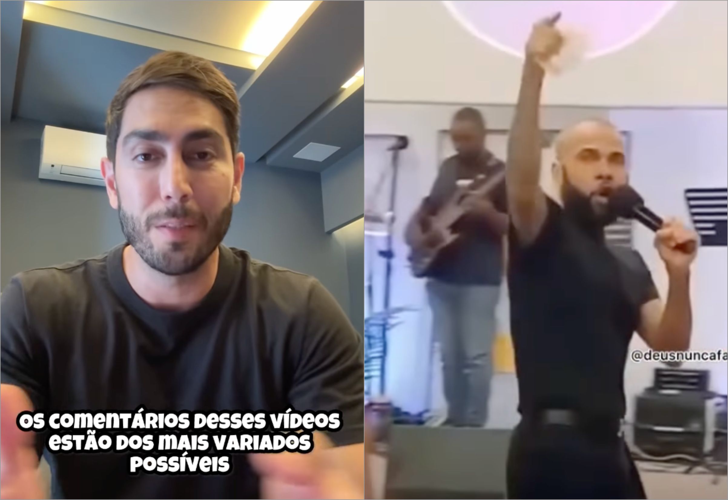 Jonathan Nemer comenta reação ao vídeo de testemunho de Daniel Alves