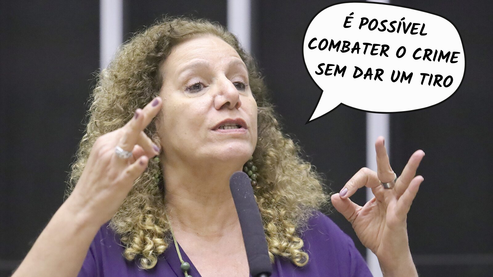 Frases da Semana: “É possível combater o crime sem dar um tiro”