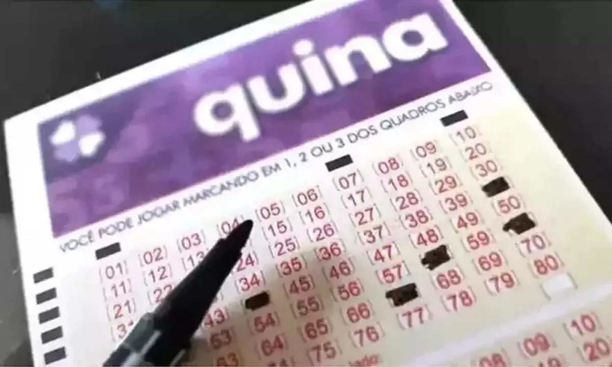 Veja o resultado da Quina concurso 6843 desta sexta-feira (03)
