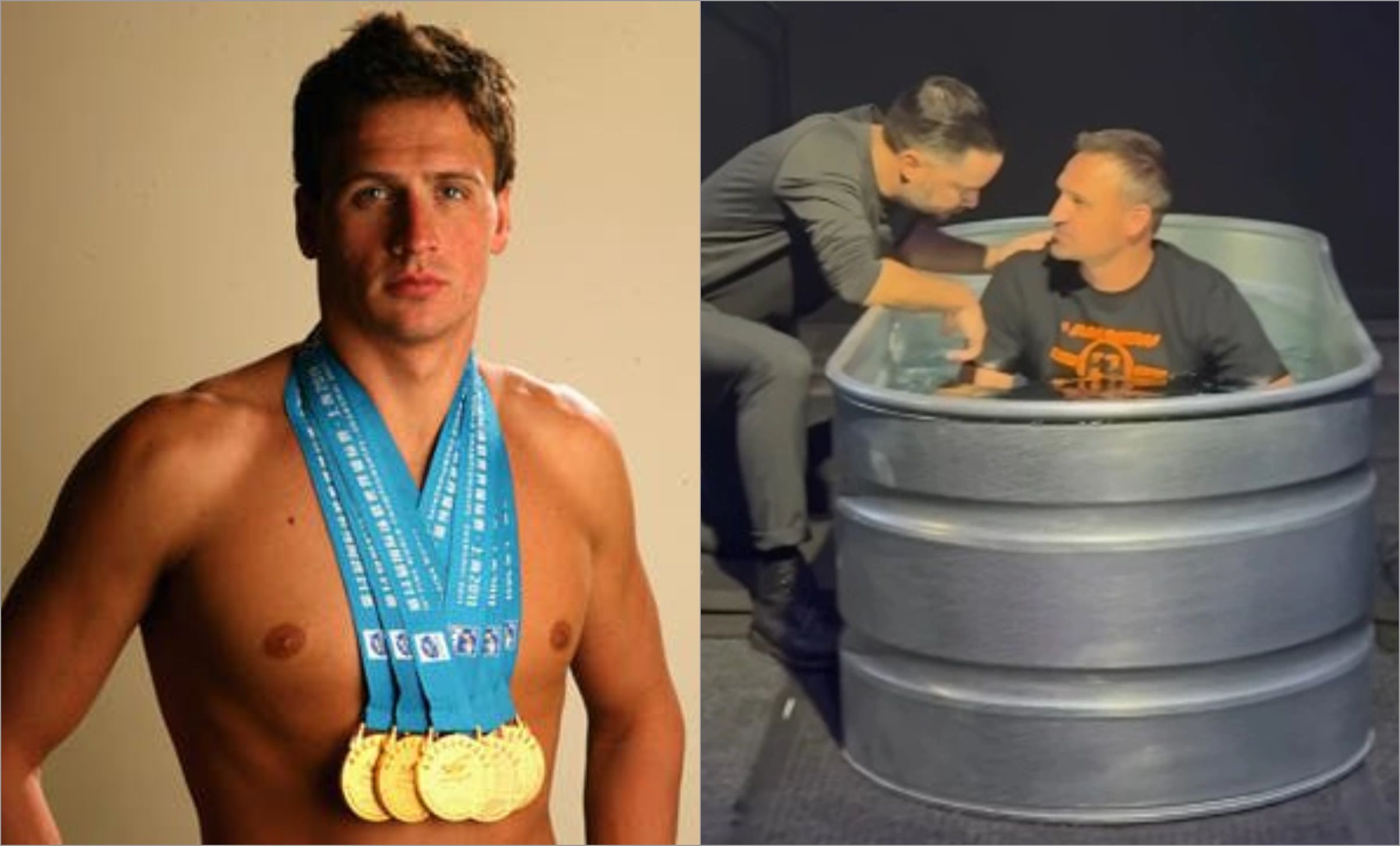 Ryan Lochte, dono de 12 medalhas olímpicas, aceita Jesus e é batizado nas águas