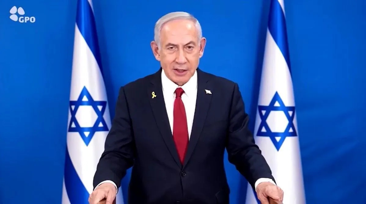 Israel se mantém firme na posição contra a criação de um Estado palestino, diz Netanyahu