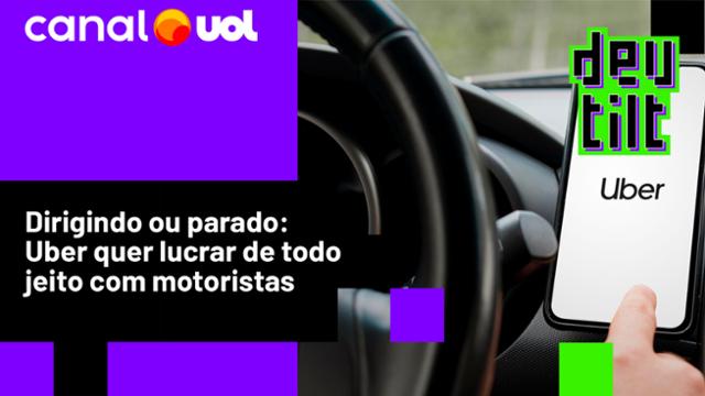 Uber faz motorista virar treinador de IA e inaugura era do 'bico dentro do bico'