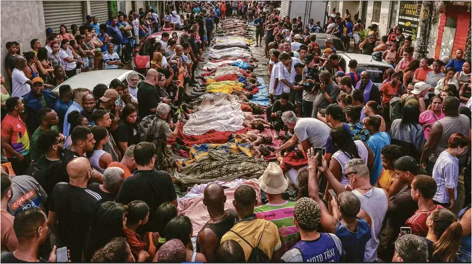 Entre os mortos da megaoperação policial no RJ estão líderes criminosos de 8 estados