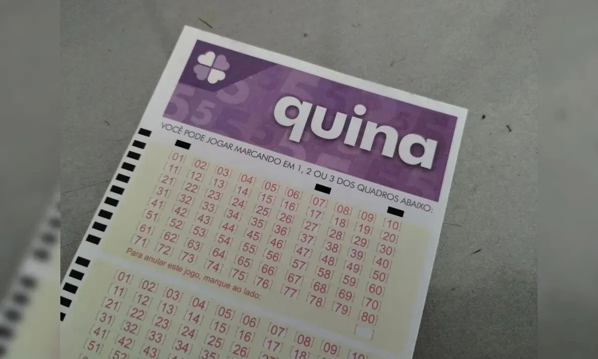 Veja o resultado da Quina concurso 6870 desta terça-feira (04)