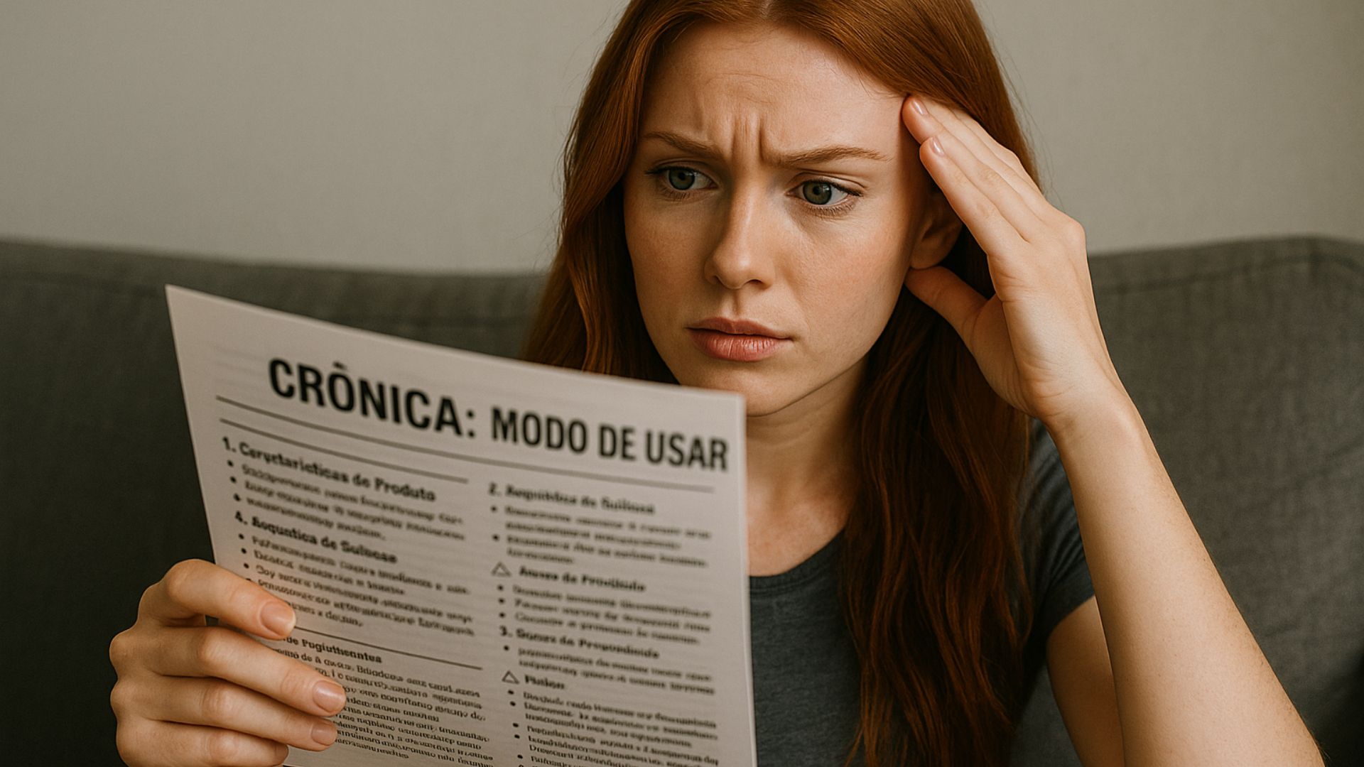 Crônica: modo de usar