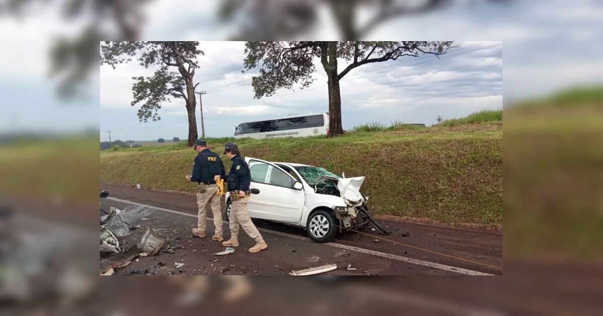 Duas pessoas morrem e cinco ficam feridas em acidente no Paraná