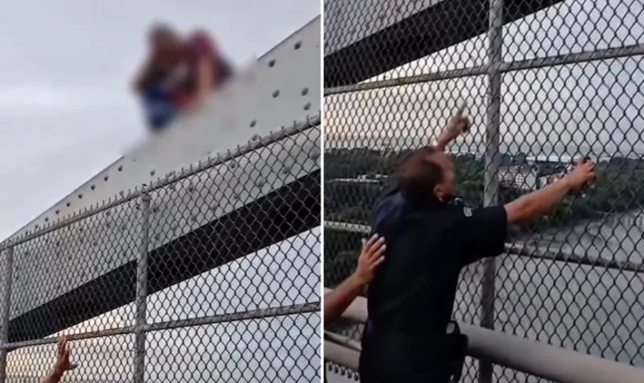 Policial ora e consegue impedir suicídio em ponte no Panamá