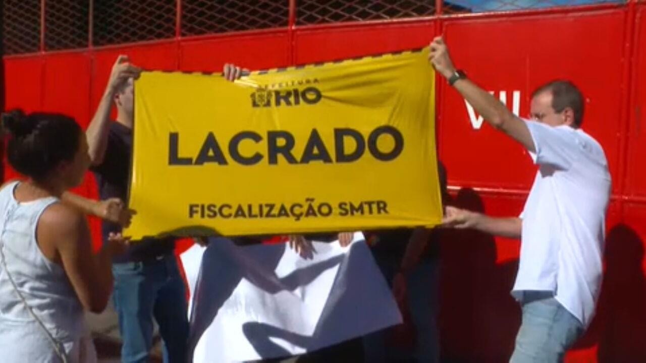 Prefeitura lacra garagem de ônibus das Viações Real e Vila Isabel