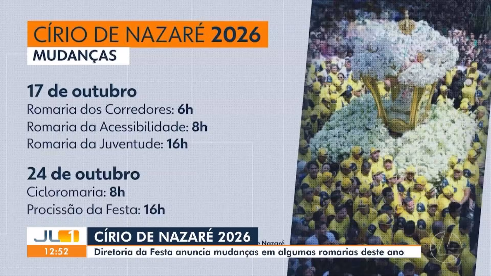 VÍDEOS: JL1 de sábado, 31 de janeiro de 2026