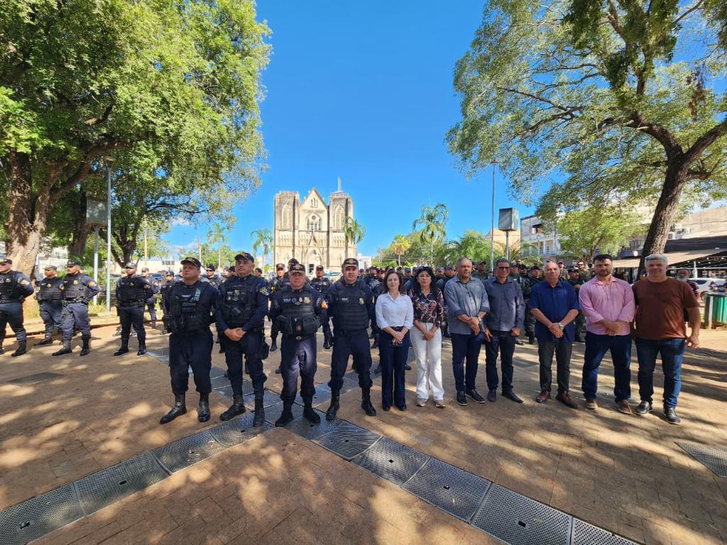 Governo de MT reforça efetivo das forças de segurança para combater facções criminosas em Cáceres