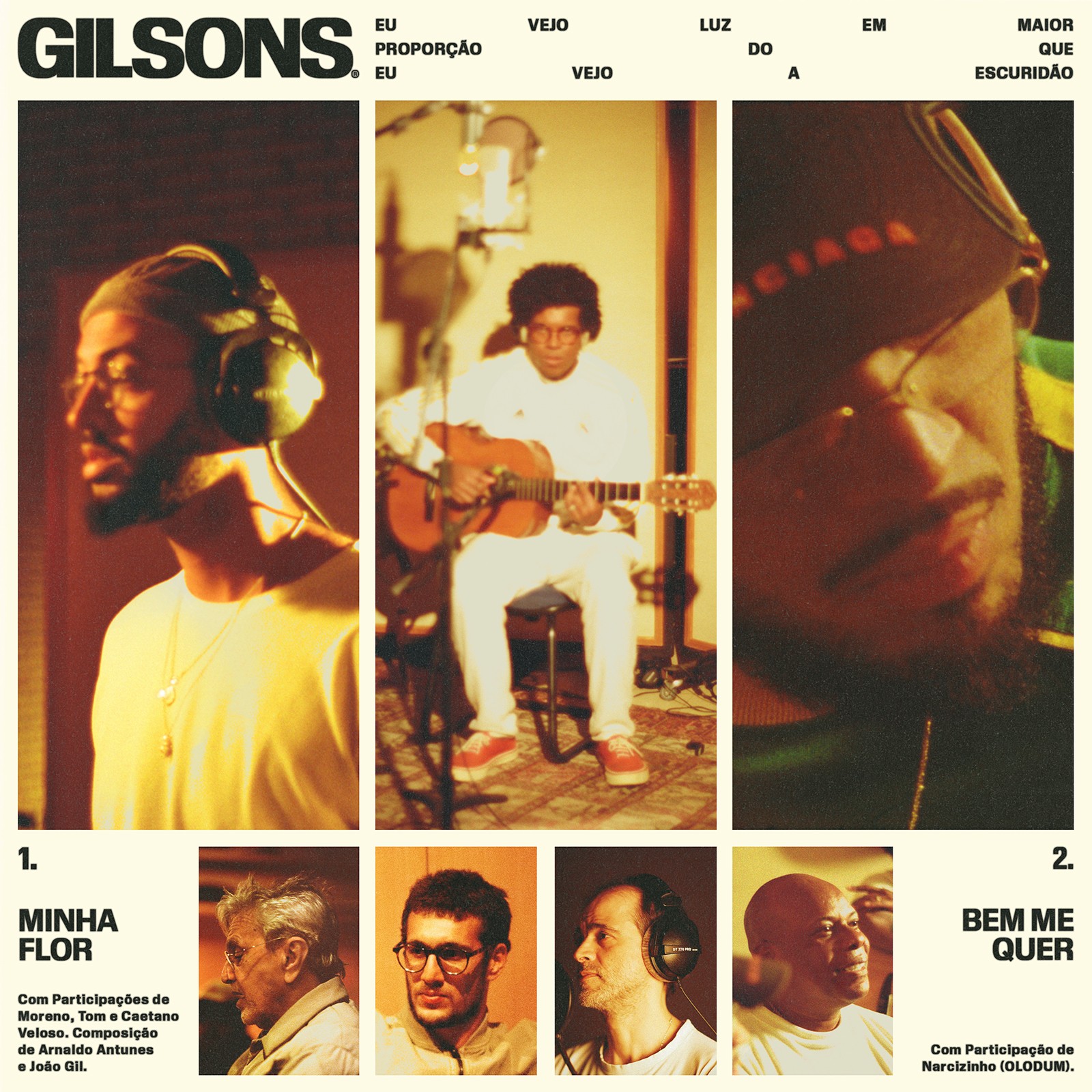 Gilsons celebram o passado e apontam o futuro nas primeiras duas excelentes faixas do segundo álbum de estúdio