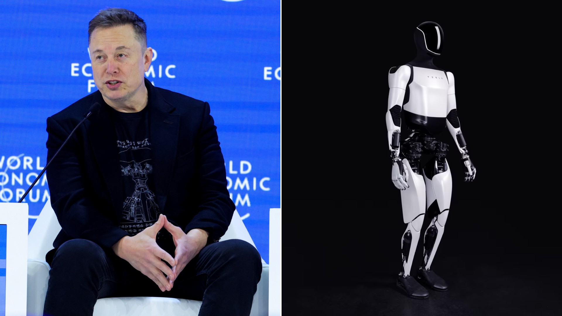 Musk diz que robôs da Tesla serão vendidos a partir de 2027 e que todos terão um robô humanoide no futuro