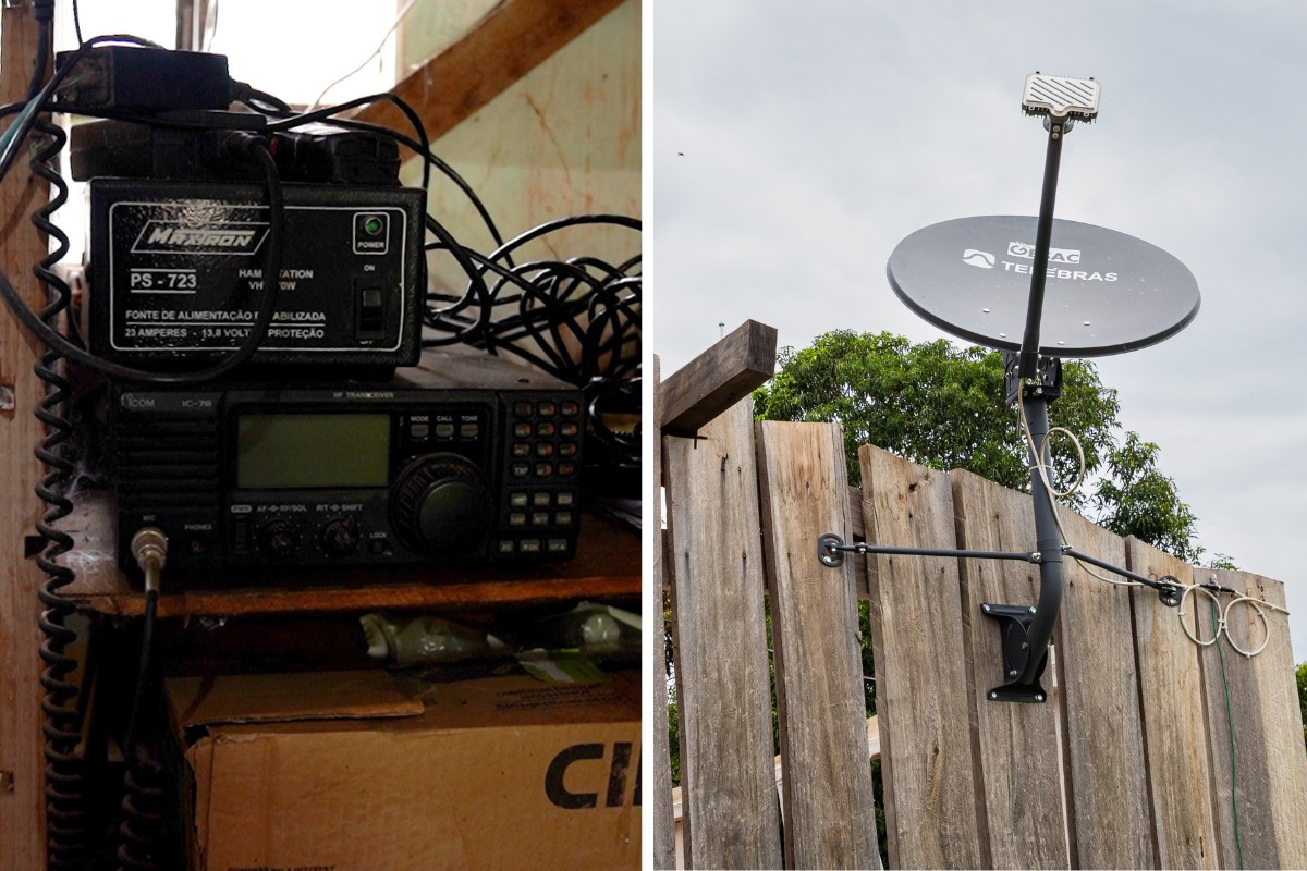 Ajuda em emergências: indígenas trocam rádio por internet em MT