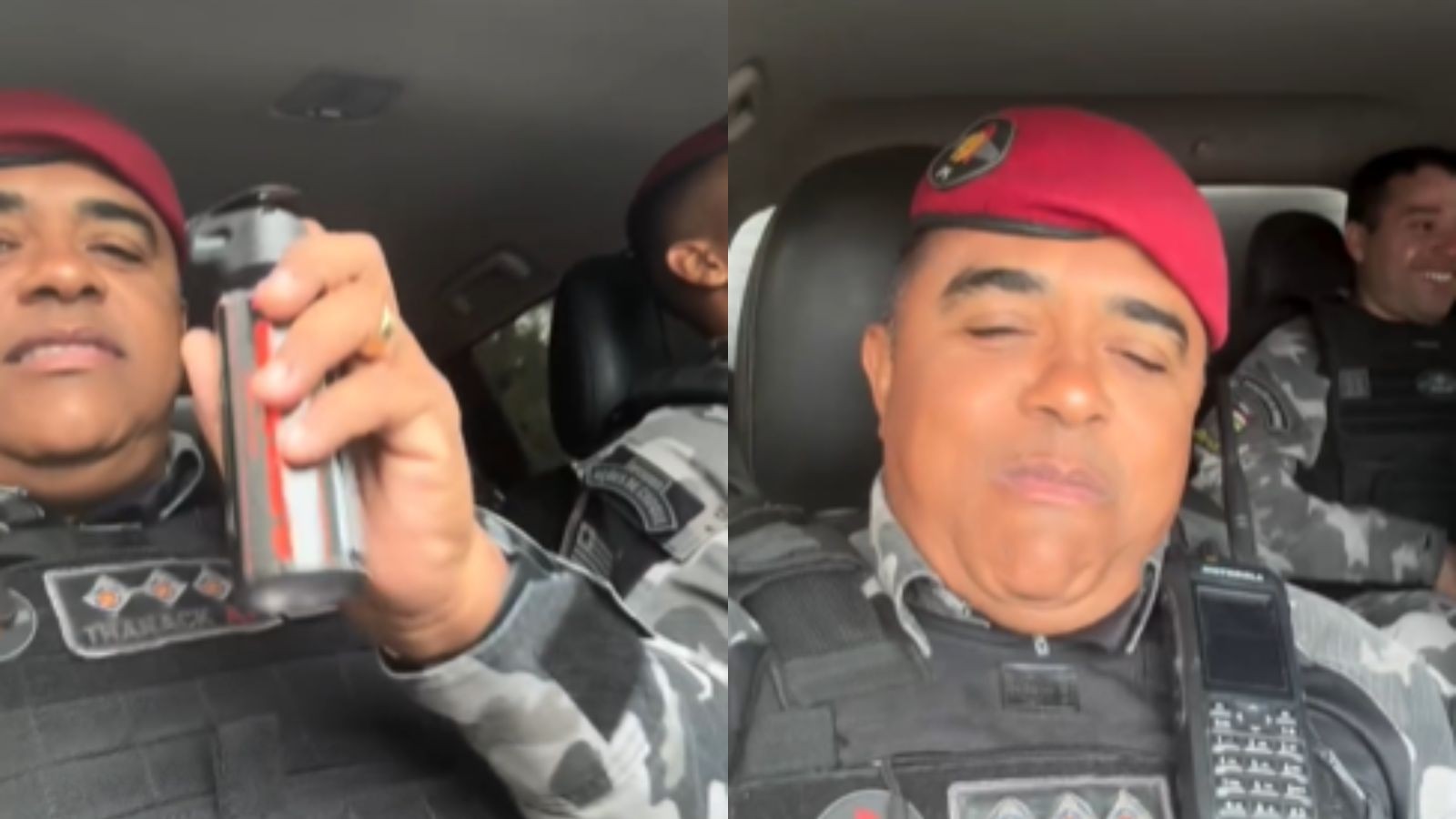 Spray de pimenta usado por PMs em viatura: quais os efeitos do agente químico em ambientes fechados