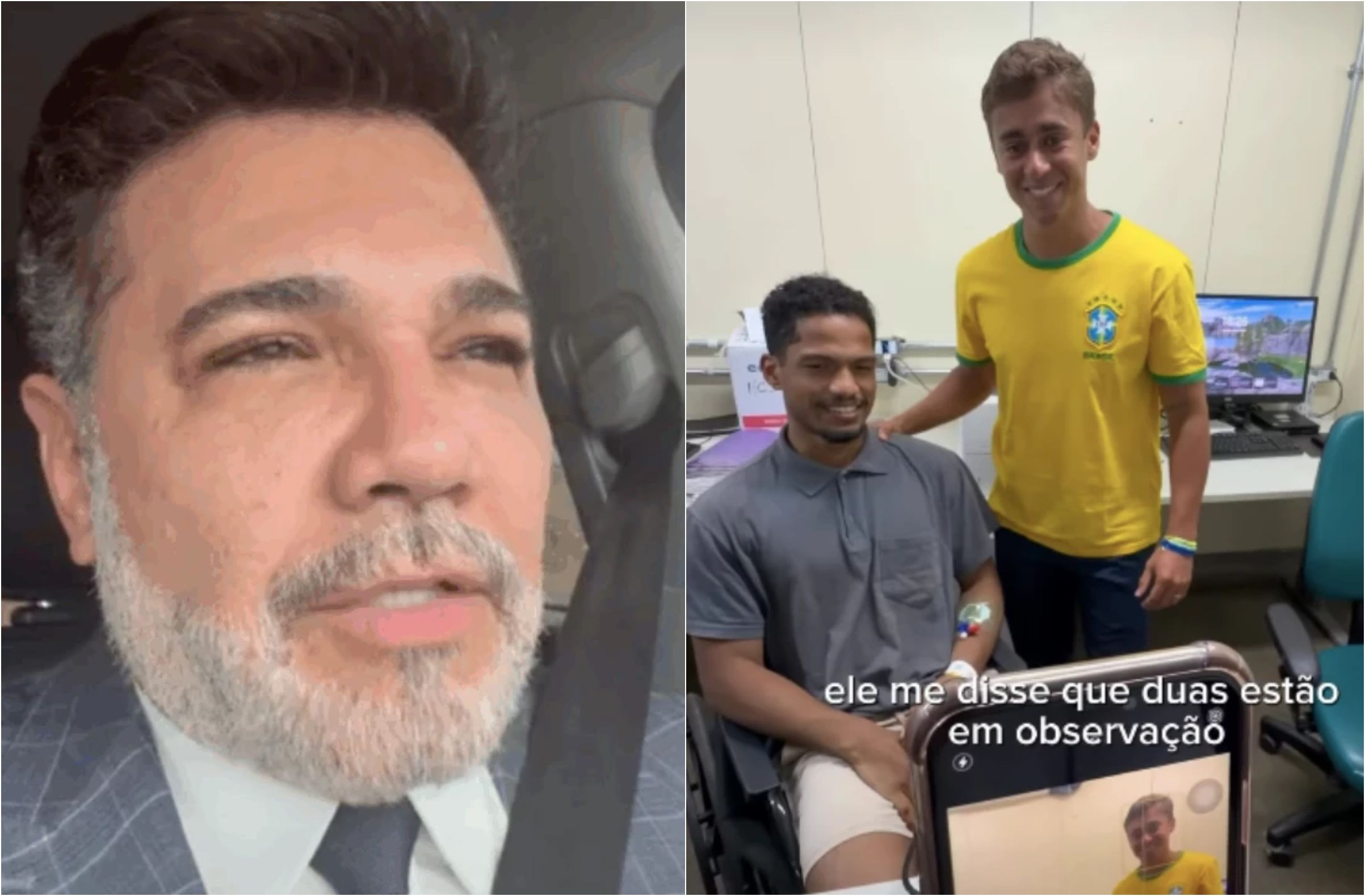 Feliciano vê milagre de livramento no incidente do raio