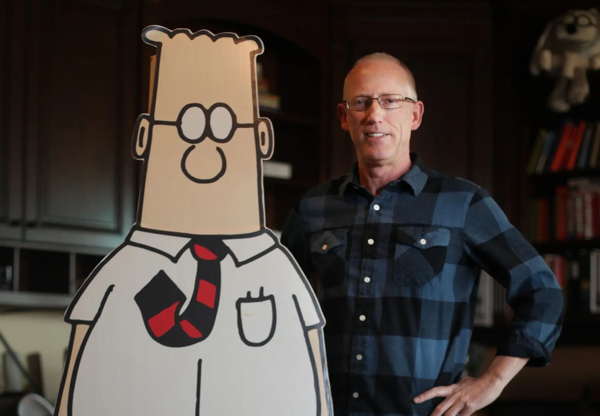 Scott Adams deixou conversão por escrito antes de morrer