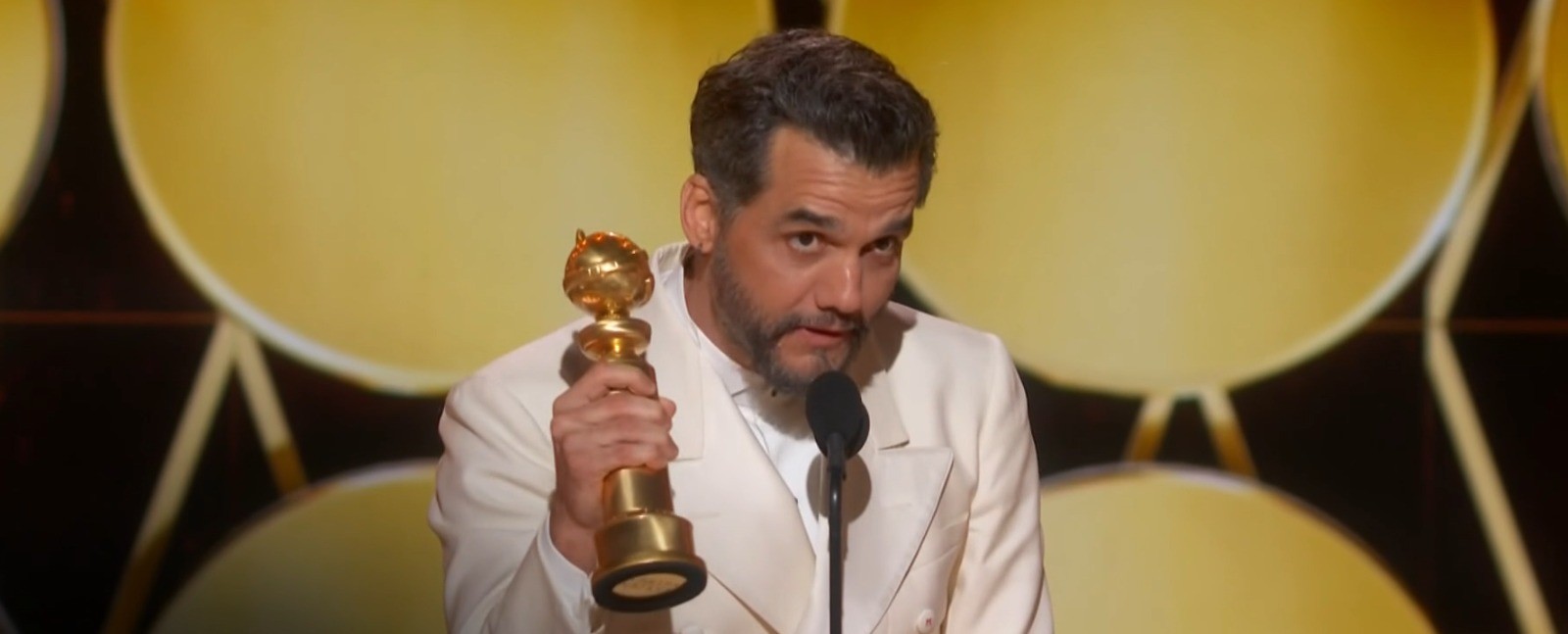 O Globo de Ouro de Wagner Moura: veja a reação dos outros atores na hora da vitória do brasileiro