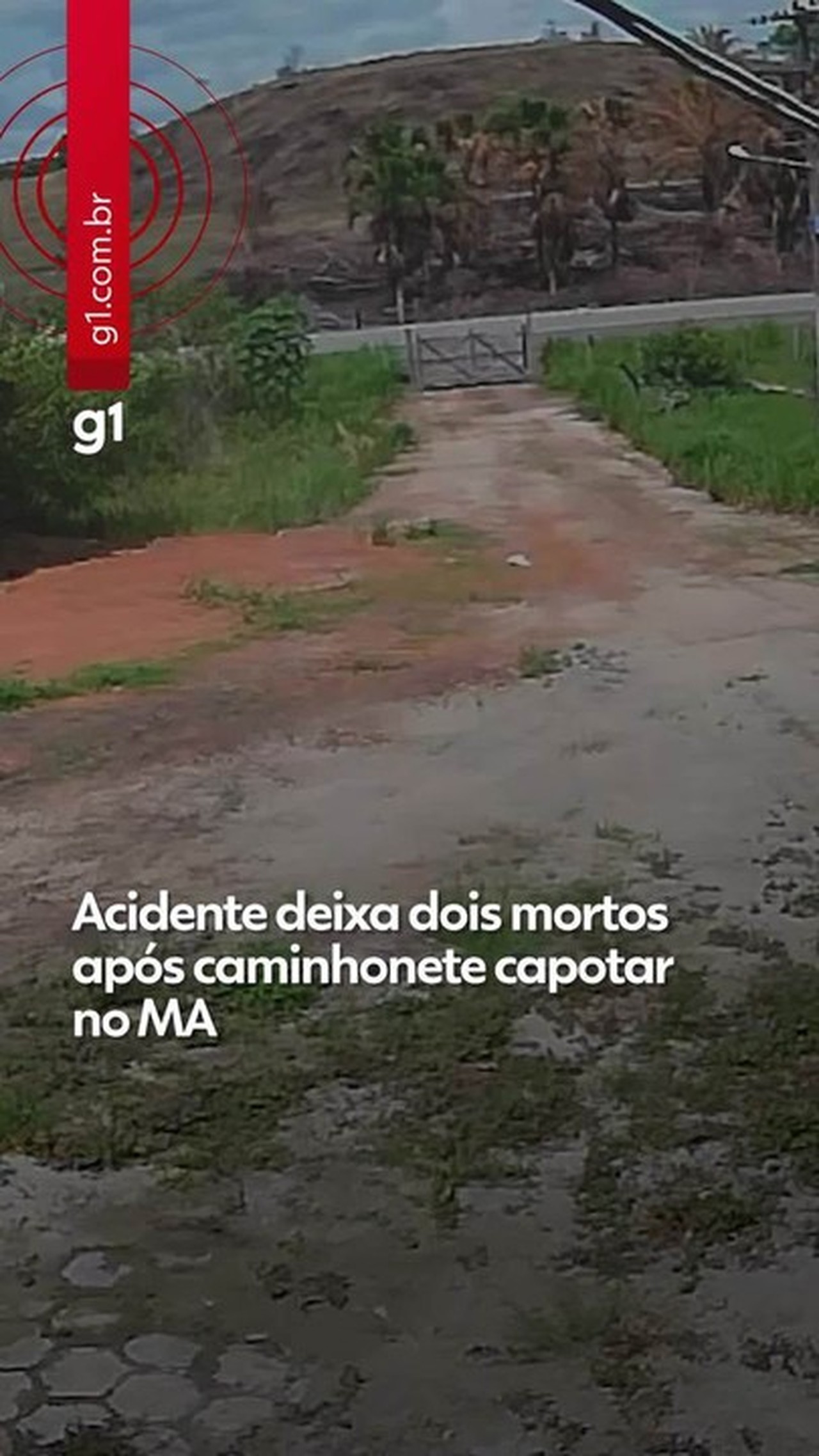 Caminhonete capota na BR‑316 e deixa dois homens mortos em Nova Olinda do Maranhão