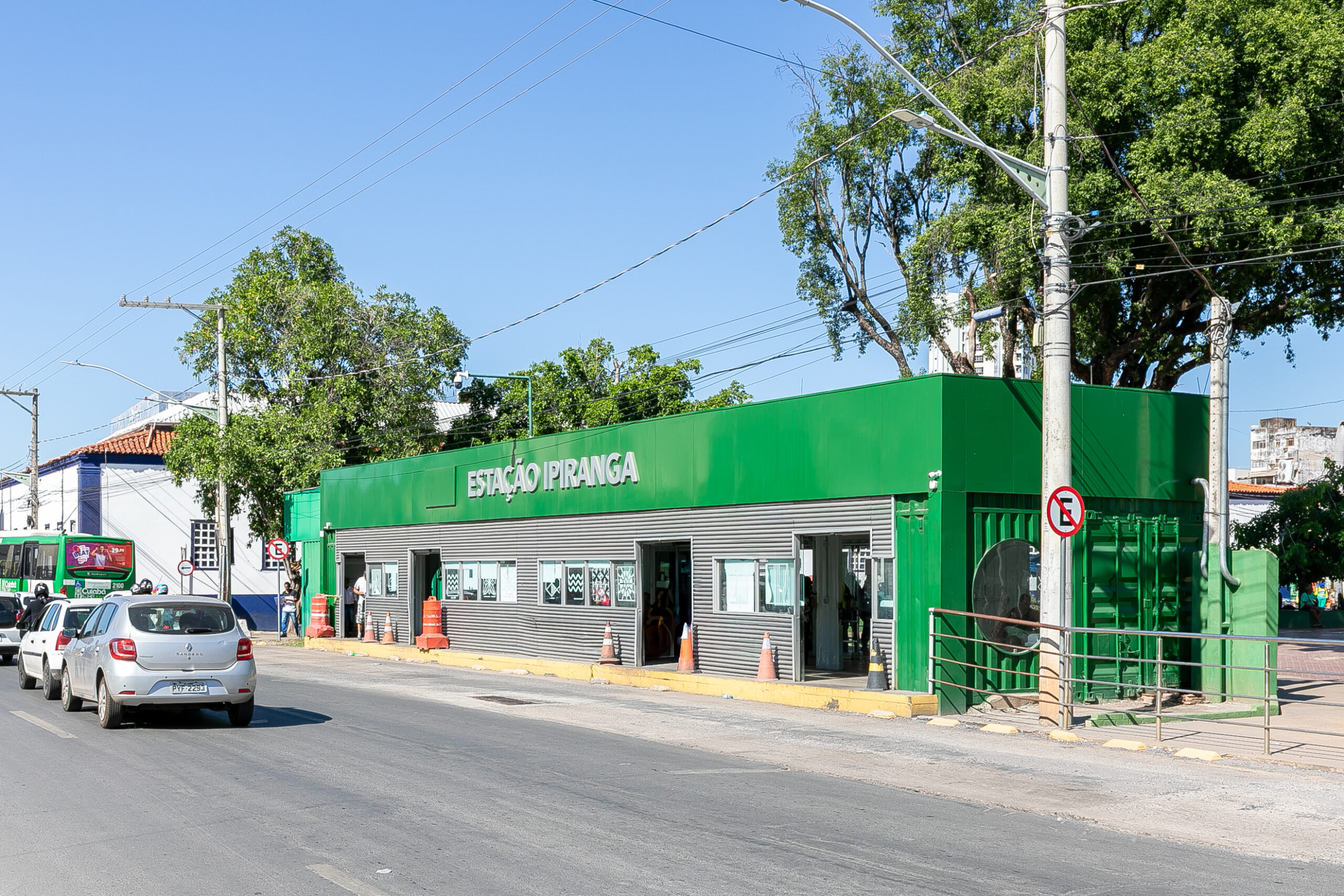Obras no Terminal do CPA 3 melhoram acesso e circulação de ônibus e de passageiros