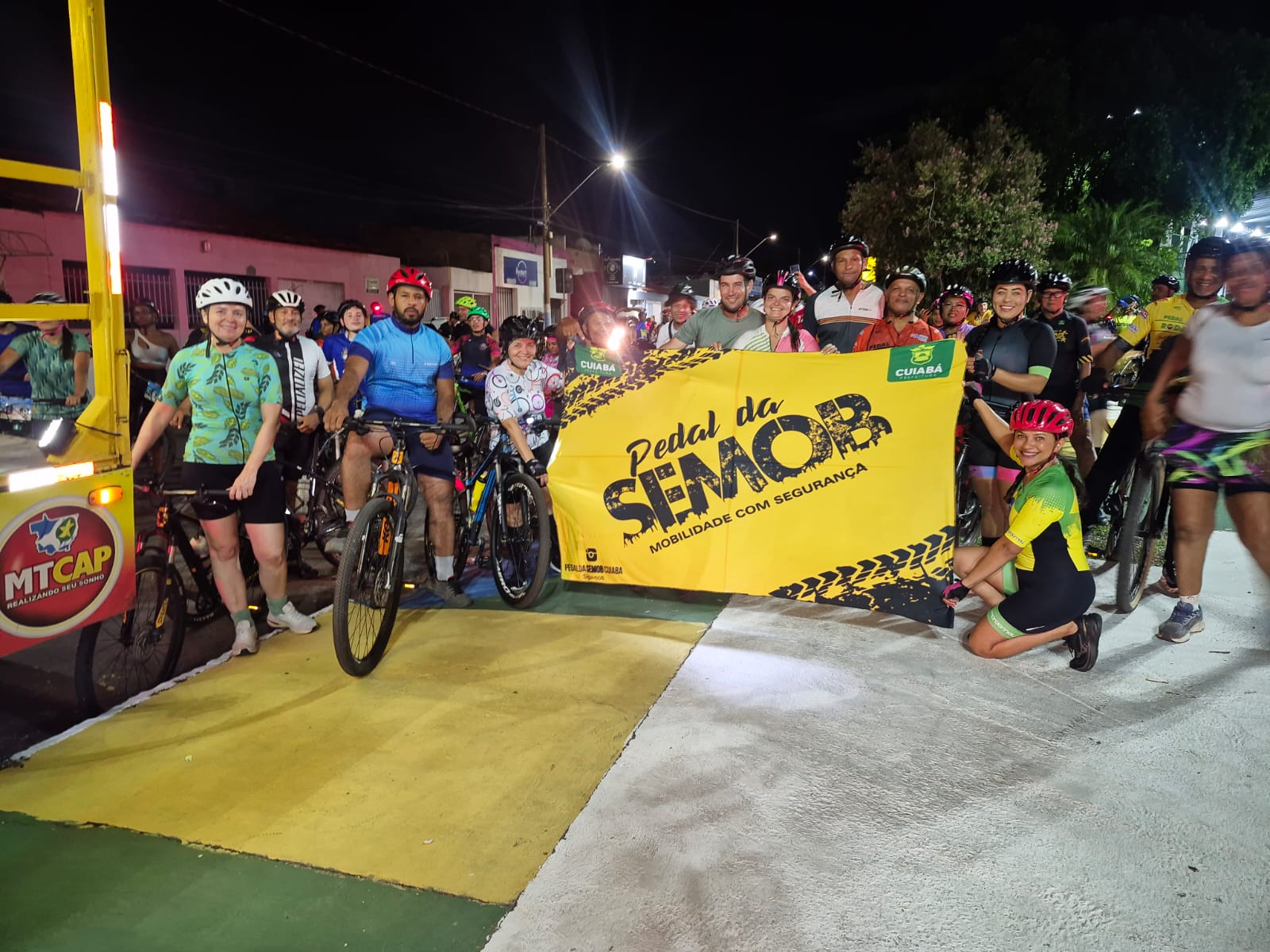 Pedal da Semob consolida-se como projeto de lazer, inclusão e qualidade de vida para toda a família em Cuiabá e Várzea Grande