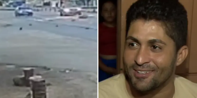 Com a Bíblia ao seu lado, homem que sobreviveu a atropelamento afirma: ‘Foi um milagre’