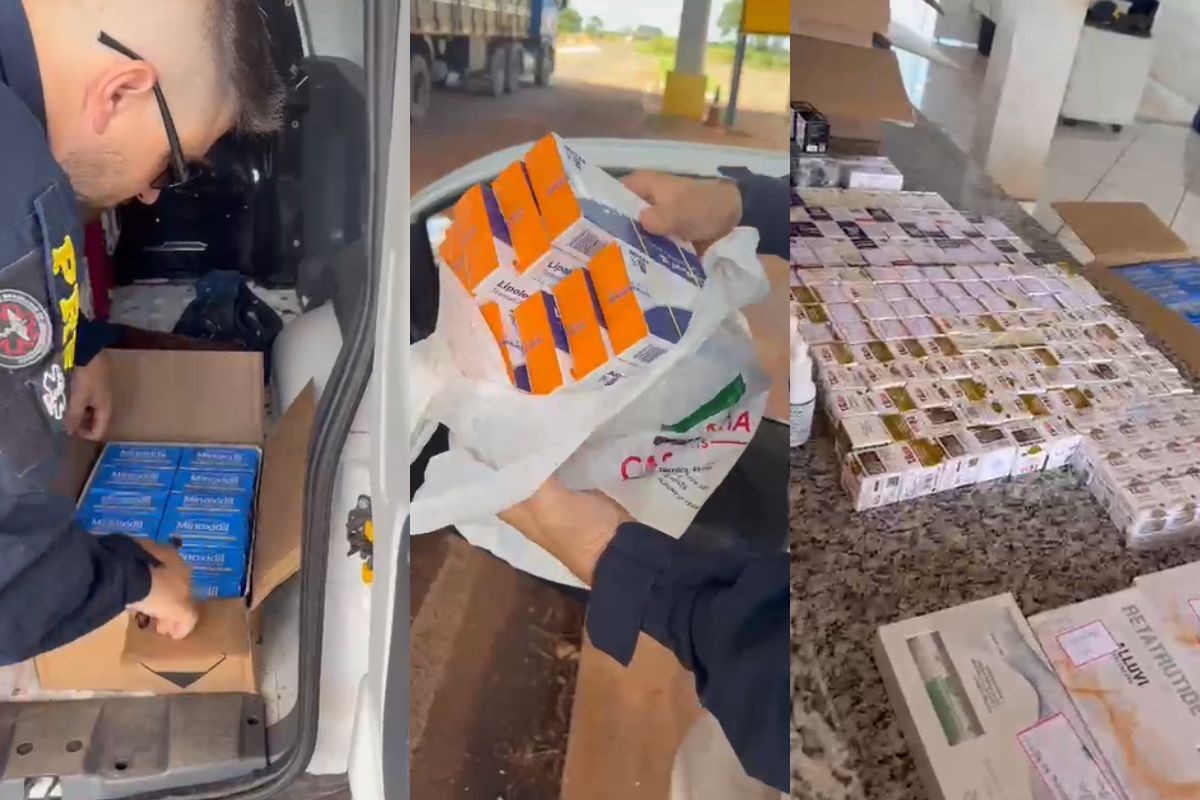 Homem é preso com mais de 300 produtos ilegais na fronteira