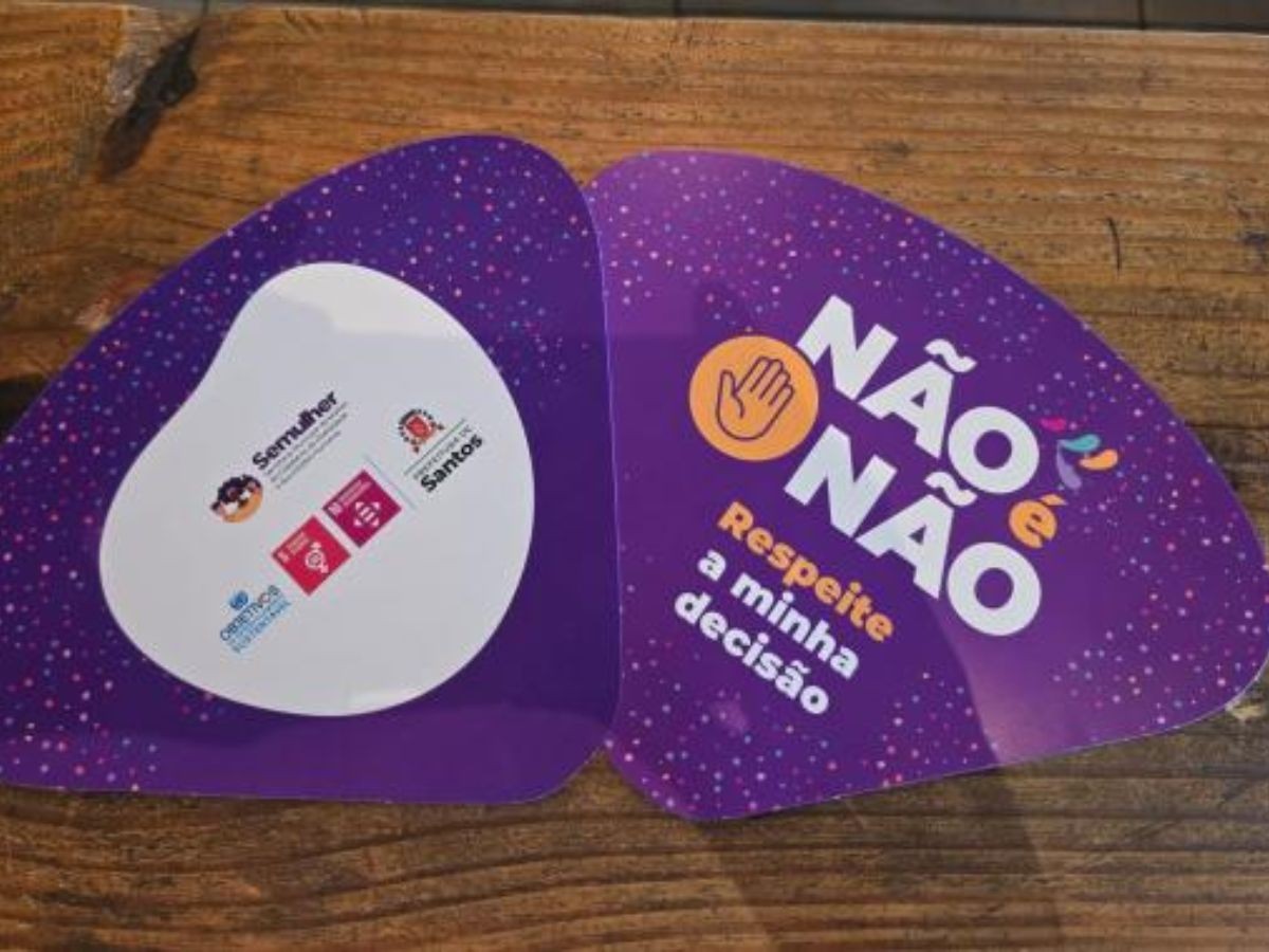 Não é Não: Carnaval de Santos terá campanha contra assédio