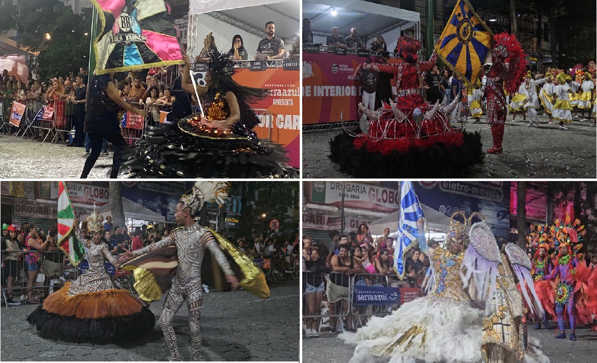 Carnaval em Nova Friburgo: quatro escolas do Grupo A dão um show na avenida; vídeos