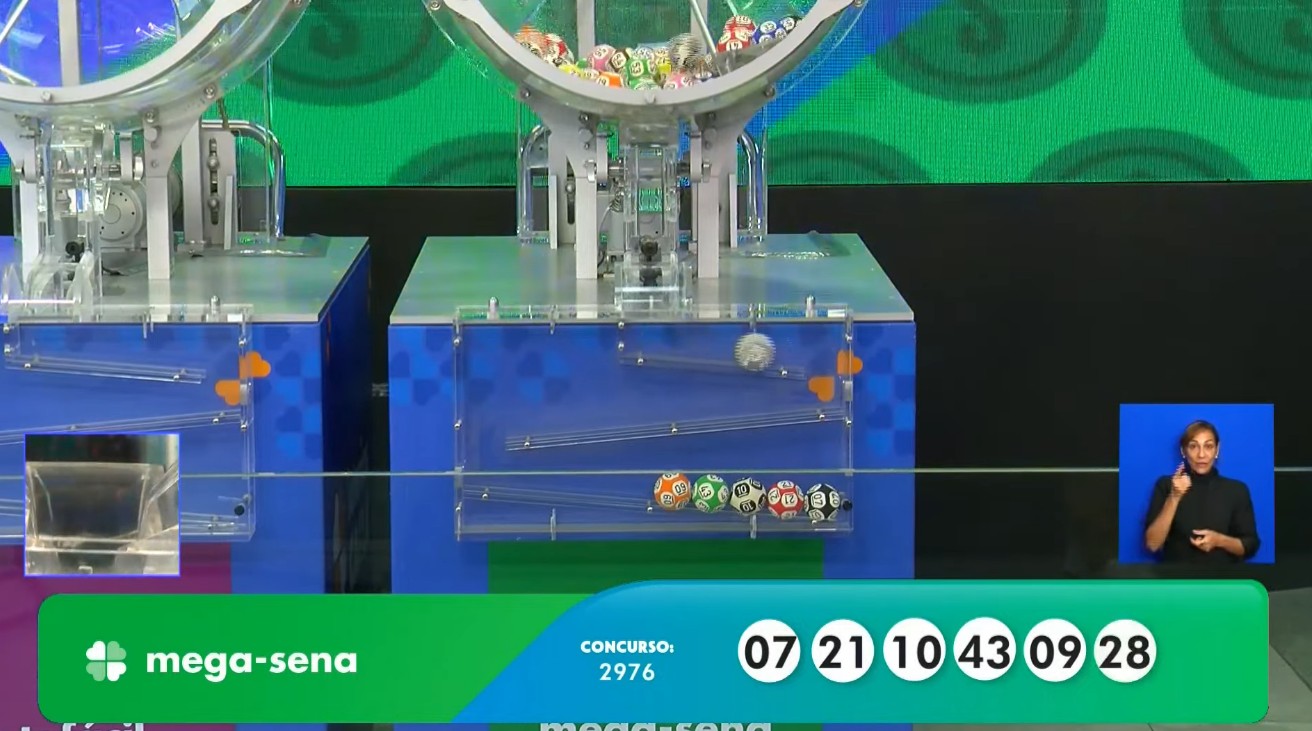 Mega-Sena, concurso 2.976: prêmio acumula e vai a R$ 130 milhões
