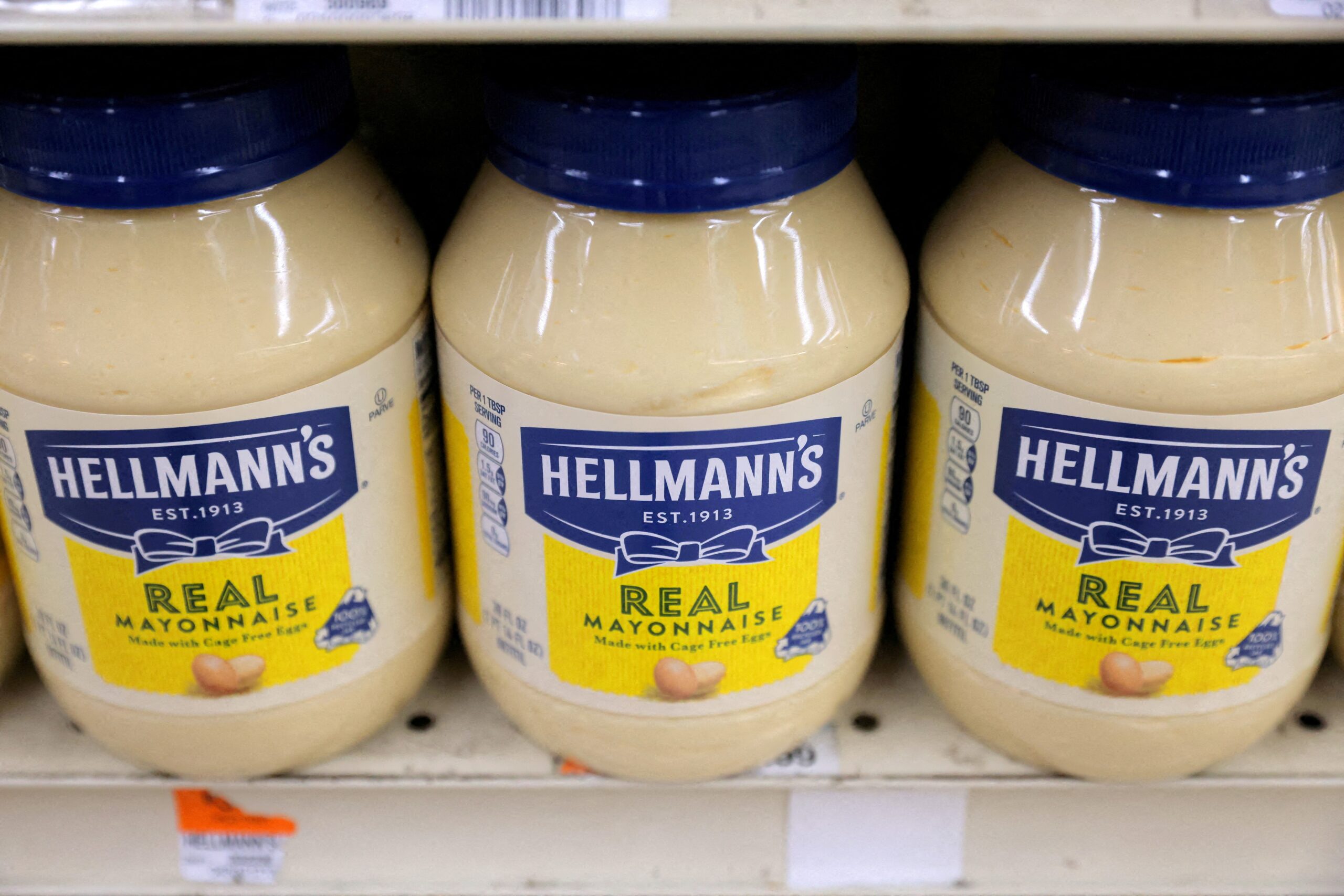 Dona da Hellmann’s, Unilever negocia venda de área bilionária de alimentos
