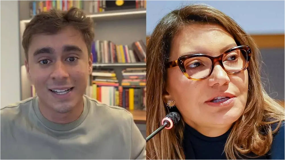 Vídeo de Nikolas rebatendo Janja tem 20 milhões de visualizações