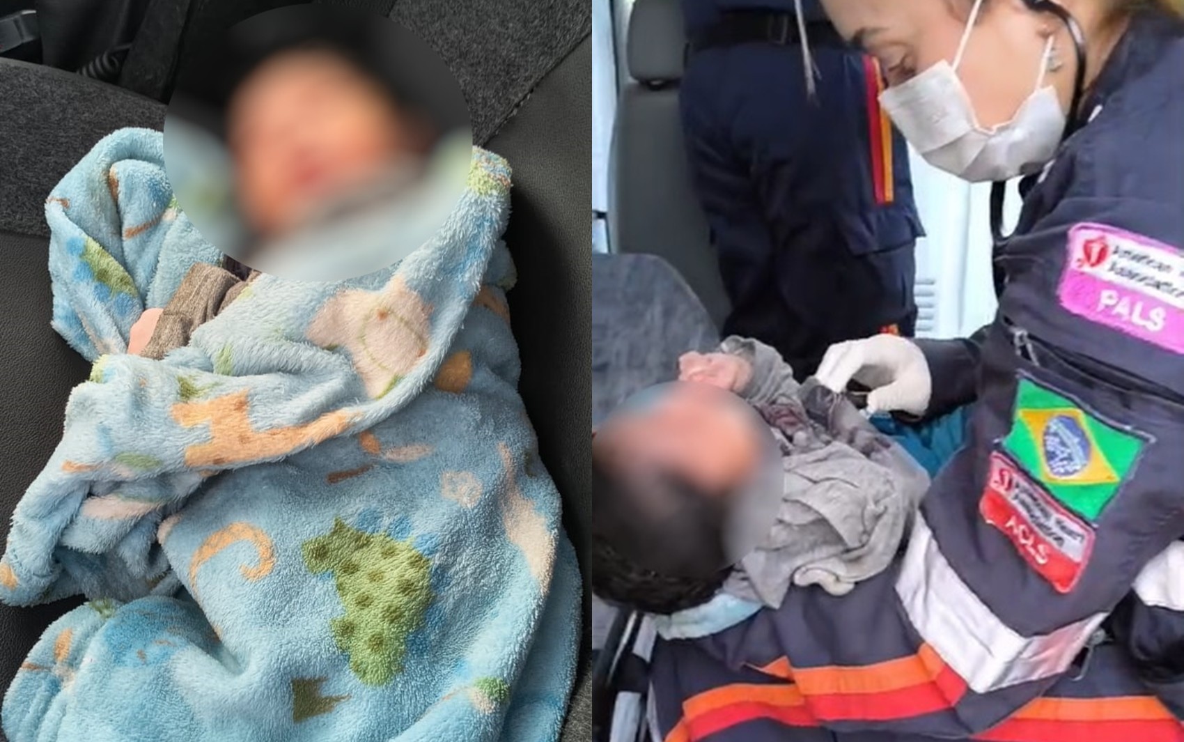 Bebê é abandonado em caixa de papelão às margens de rodovia em Goiás