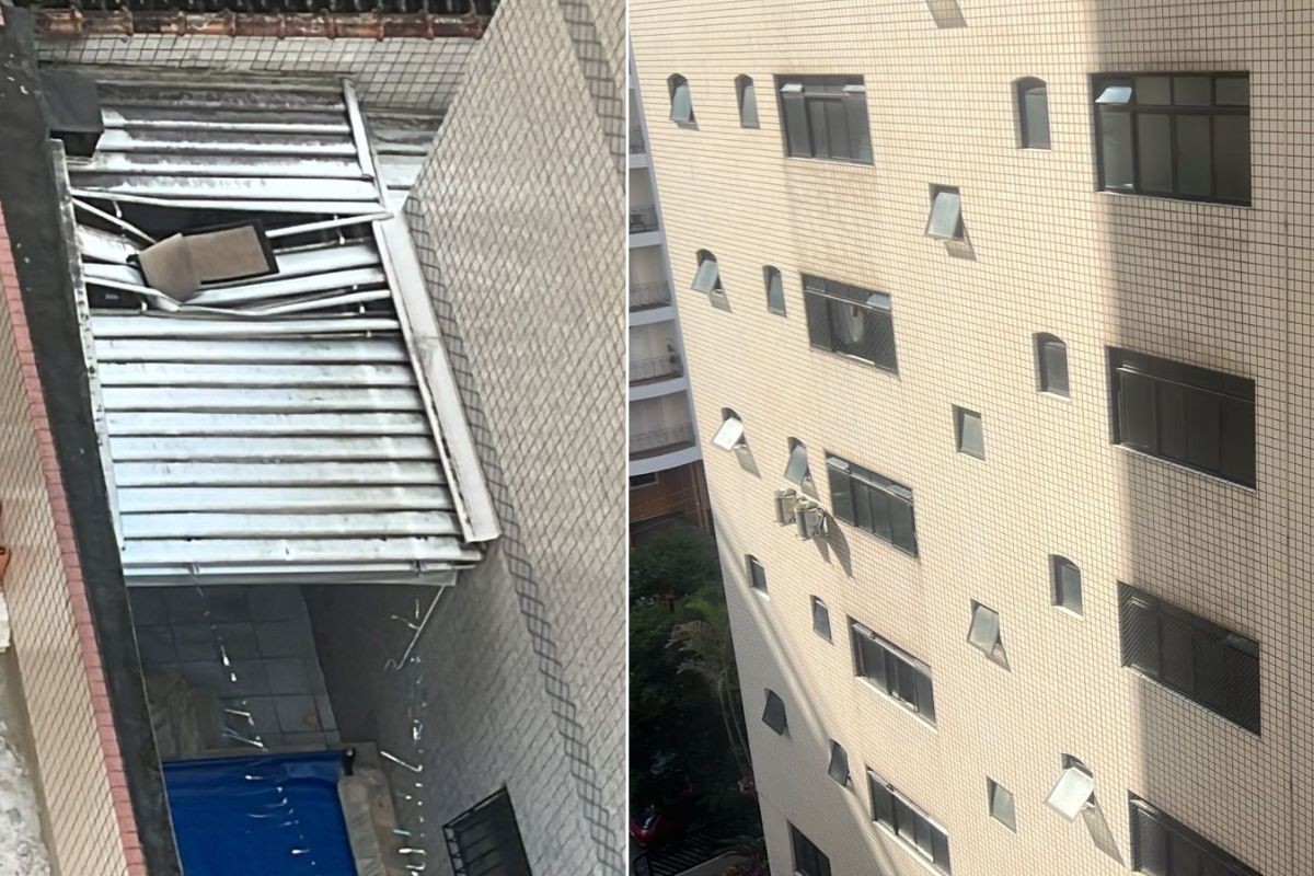 Briga entre pai e filha termina com cadeira arremessada pela janela