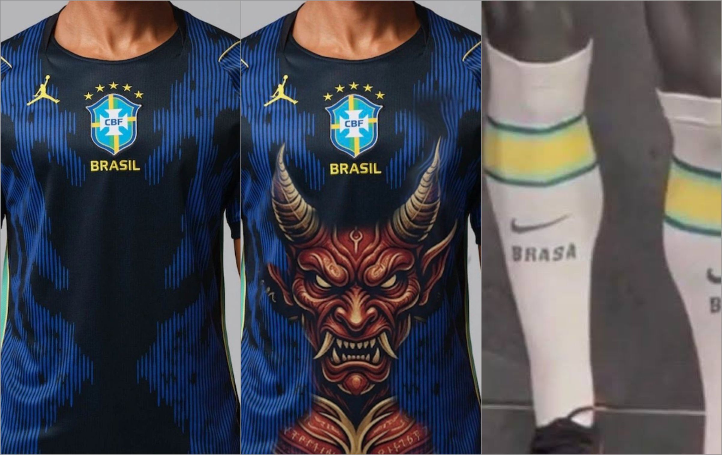 Alusão a ocultismo faz torcedores reprovarem camisas da Seleção