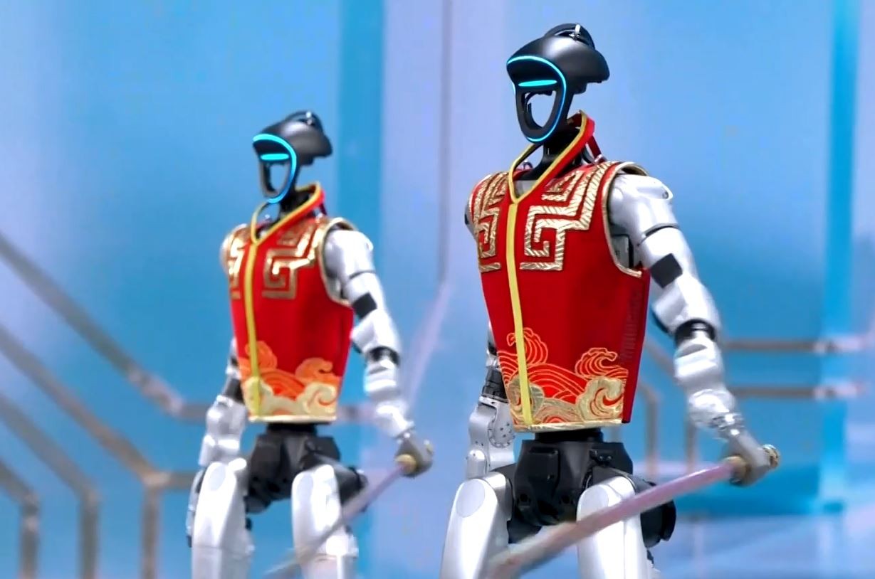 O que robôs humanoides mostraram no show do Ano Novo Chinês