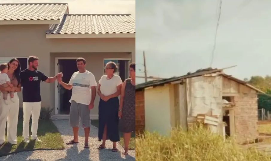 Igreja constrói casa para família que vivia em barraco