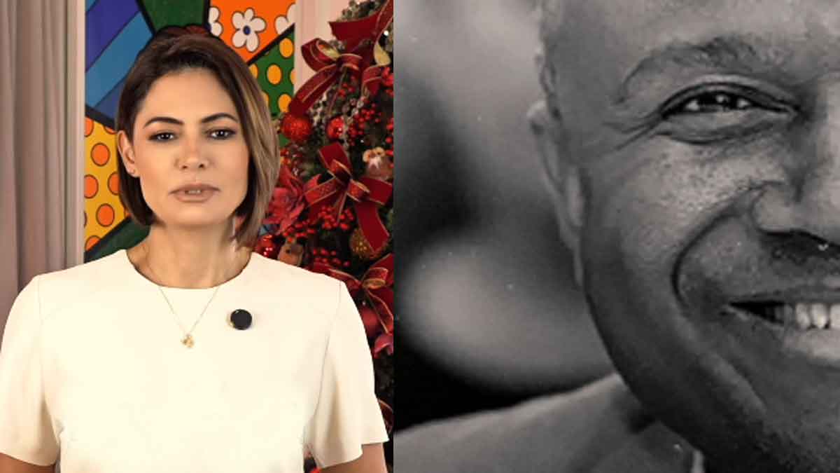 Michelle Bolsonaro emociona em homenagem ao Irmão Lázaro