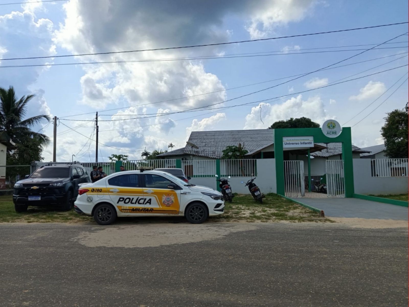 Homem se incomoda com barulho de escola e é preso após ameaça no Acre