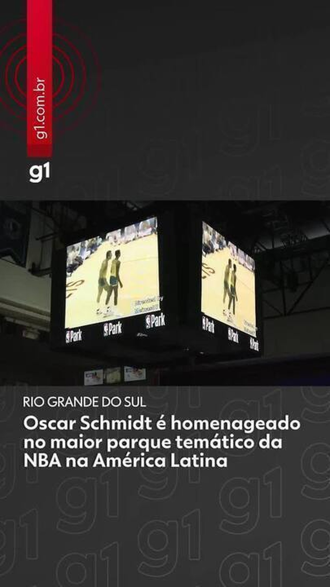 Oscar Schmidt: parque da NBA em Gramado presta homenagem ao ídolo