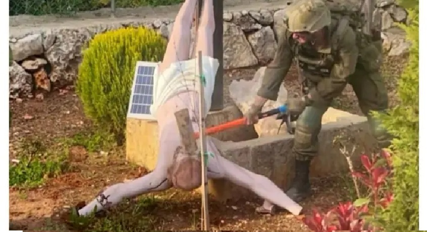 Israel confirma que soldado vandalizou estátua de Jesus