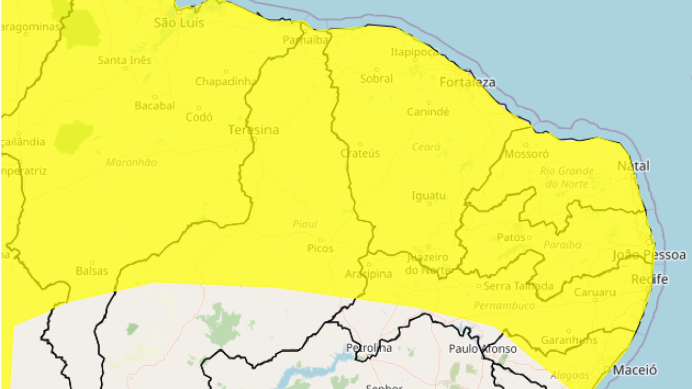 Interior de PE segue sob alerta de chuvas, confira previsão