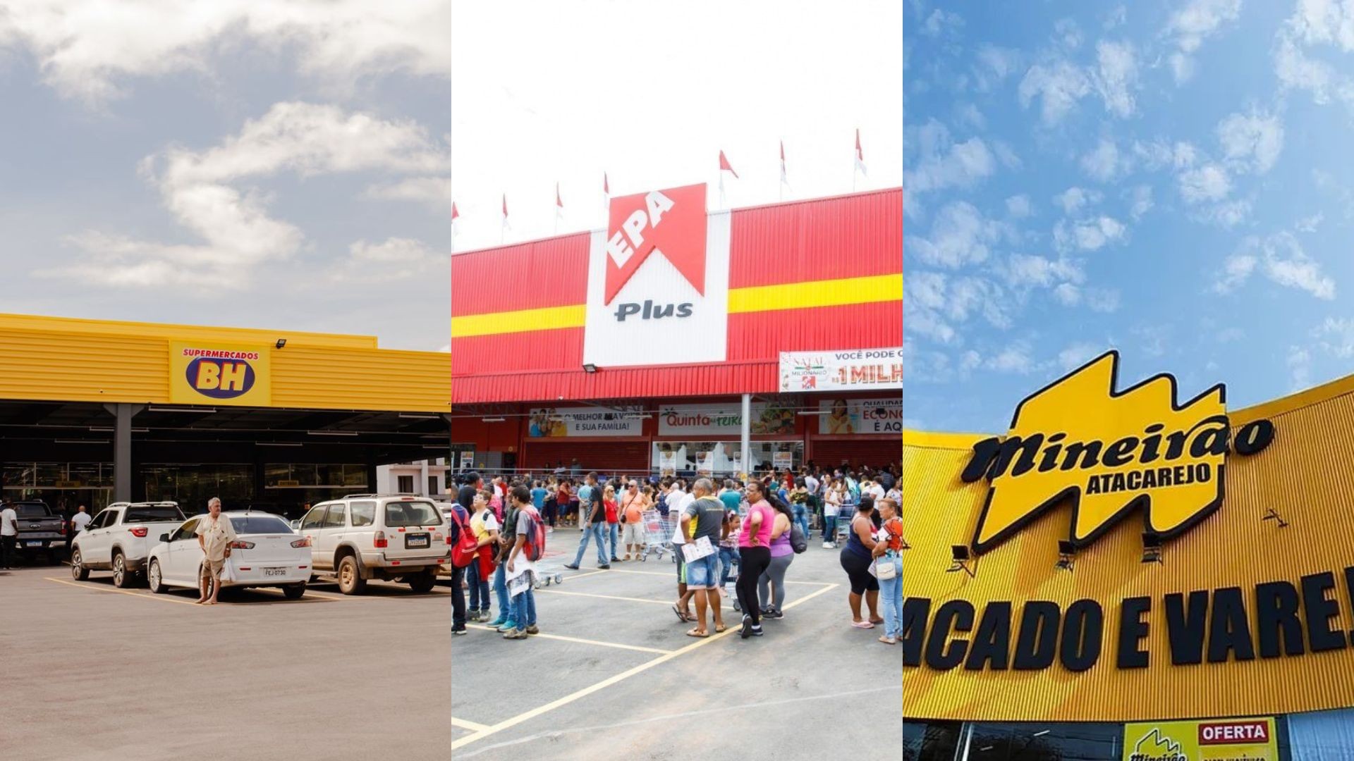Supermercados BH, EPA e Mineirão assinam acordo para unir operações em MG e mais 3 estados