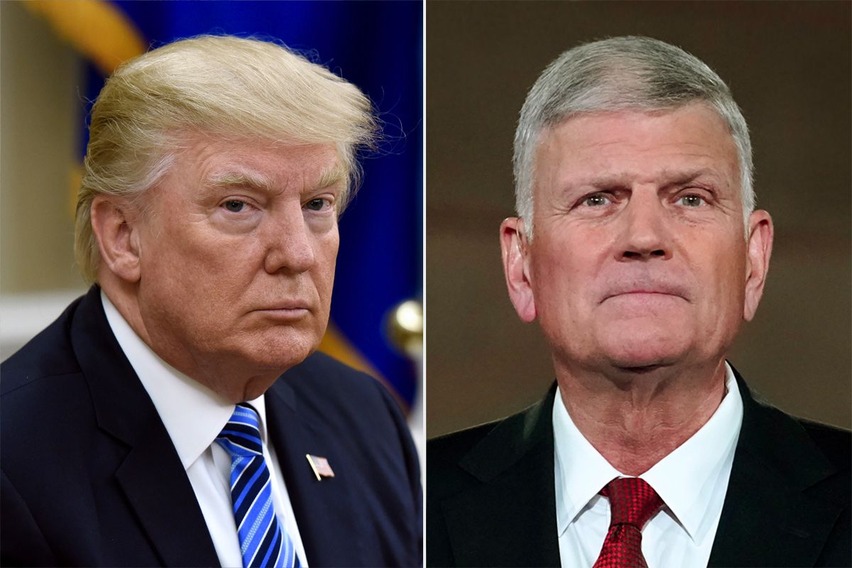 Franklin Graham exortou Trump ao arrependimento e amor a Jesus